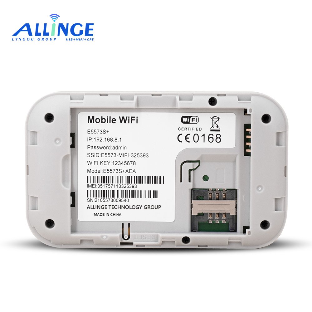 ALLINGE MDZ931 Universal 3G 4G Mobile Wifi Hotspot E5573 Unlocked Sim Card Wifi Router